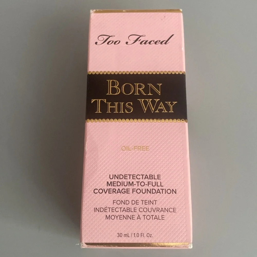 Too Faced Born This Way Natural Finish Longwear Liquid Foundation, Sable 1oz‎